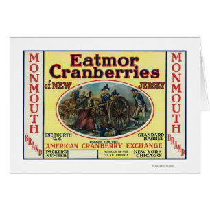 Monmouth Eatmor Moosbeermarken-Aufkleber