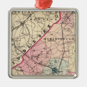 Monmouth Landkreis, NJ Ornament Aus Metall