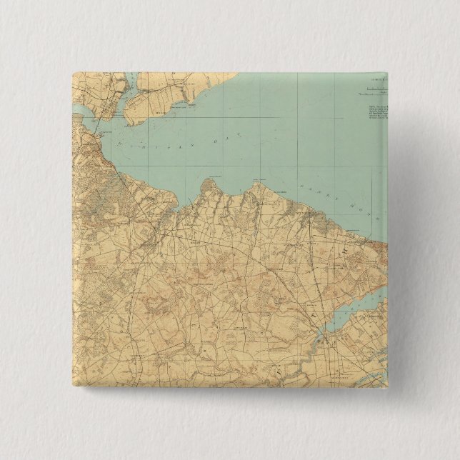 Monmouth Shore, New Jersey Button (Vorderseite)