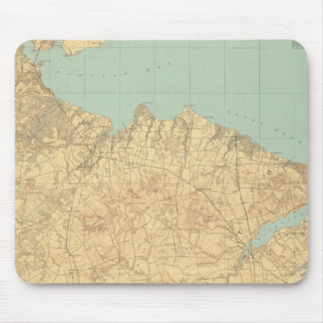 Monmouth Shore, New Jersey Mousepad (Vorne)