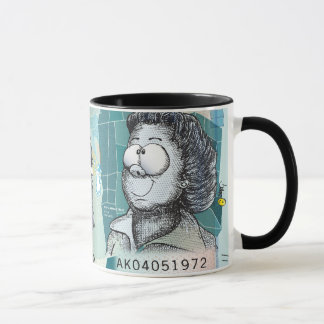 Monnaie colombienne Dessin café Mug 1000 Pesos
