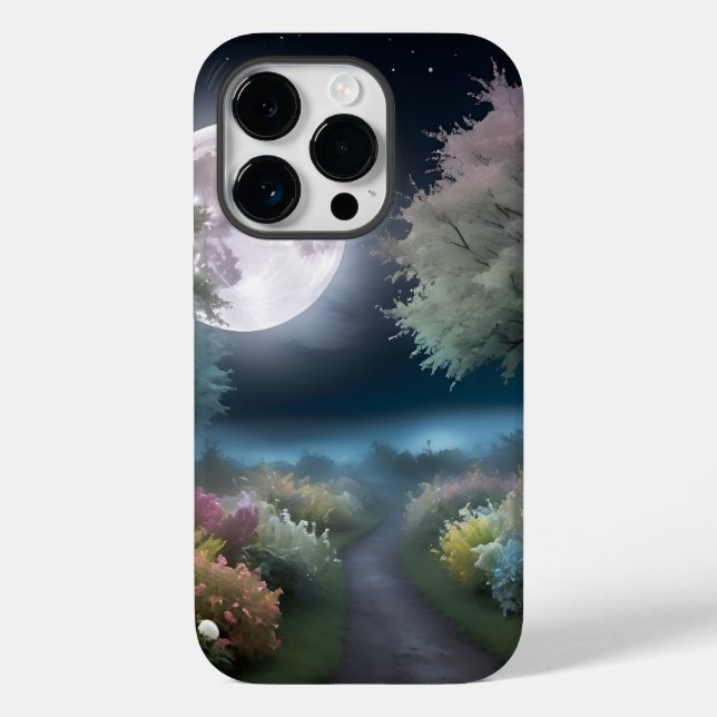 Monnlight Midnight 1 Case-Mate iPhone 14 Pro Hülle (Rückseite)