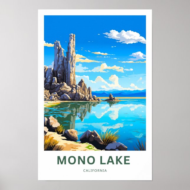 Mono Lake California Poster (Vorne)
