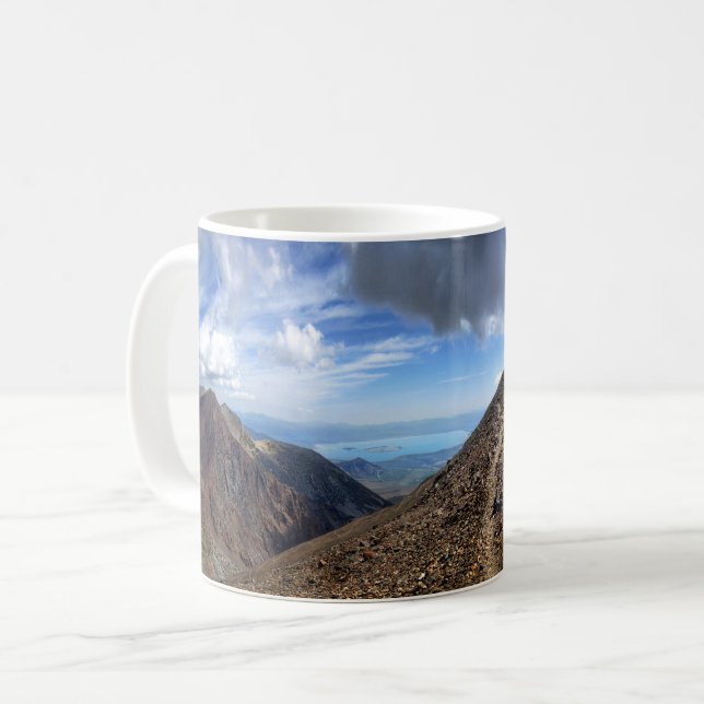 Mono Lake from Koip Peak Pass - Sierra Kaffeetasse (Vorderseite Links)