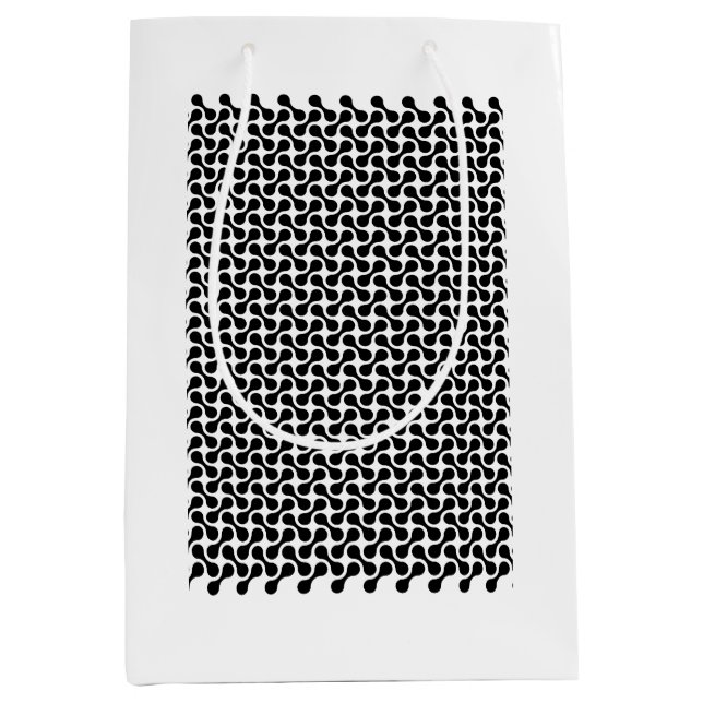 Mono Maze - Retro Flow Mittlere Geschenktüte (Vorderseite)