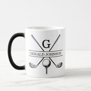 Mono-Modell für Golf-Design-Zwei-Tone-Kaffee-Tasse Verwandlungstasse