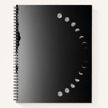 Mono-phasen-beschichtetes Notebook im monochromen 