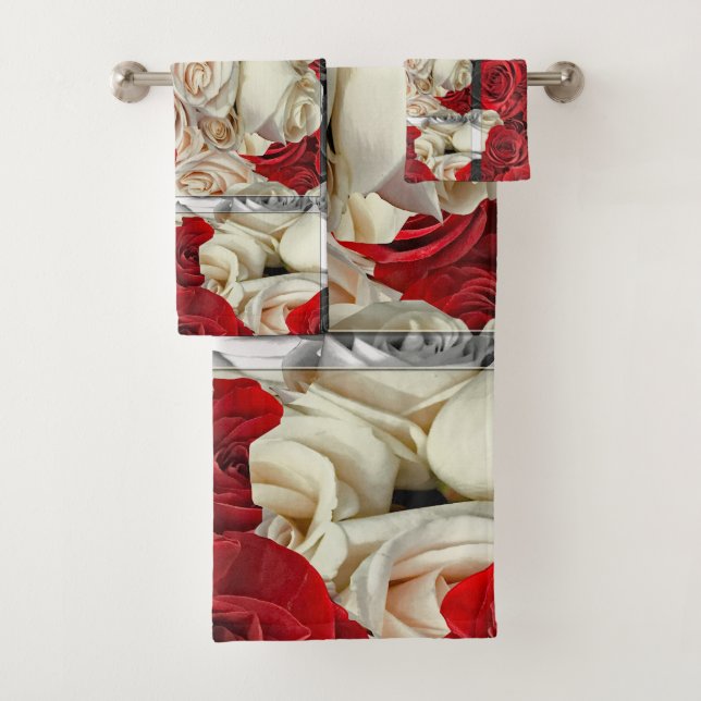 Mono Sweetheart Rose  Badhandtuch Set (Insitu)