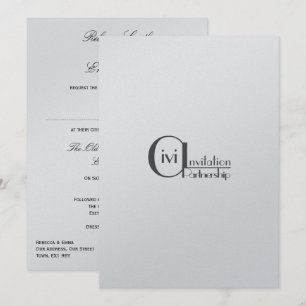 Monochrom - CP-Einladung Einladung