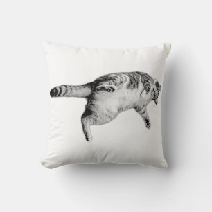 Monochrom Mischief für gemütliche Winkel Kissen