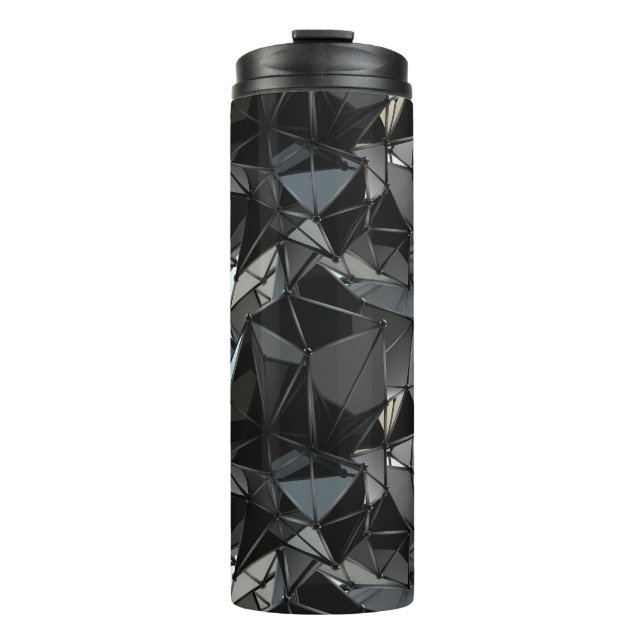 Monochrom ohne Grenzen: Thermosbecher (Vorderseite)