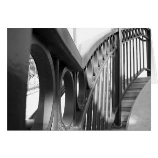 Monochrom-Railing