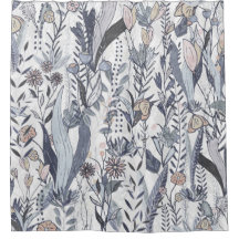 Monochromatic Midnight Bloomscape