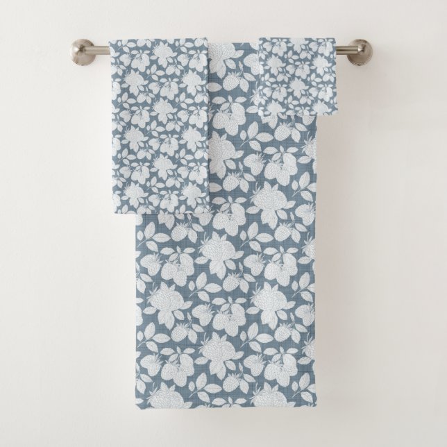 Monochromatische Frucht- und Blatttücher Badhandtuch Set (Insitu)