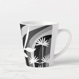 Monochromatische Pflanze Milchtasse