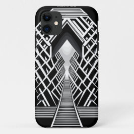 Monochromatische Treppe: Obelisk der Kontraste Case-Mate iPhone Hülle