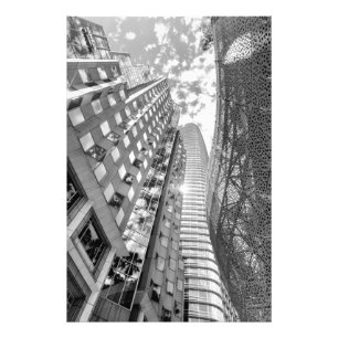 Monochrome Architektur von San Francisco Fotodruck