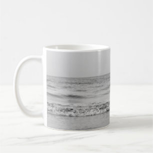 Monochrome Atlantik Bliss 1 #ocean #art Kaffeetasse