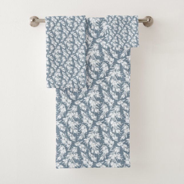 Monochrome Berry Garden Handtuch Set (Insitu)