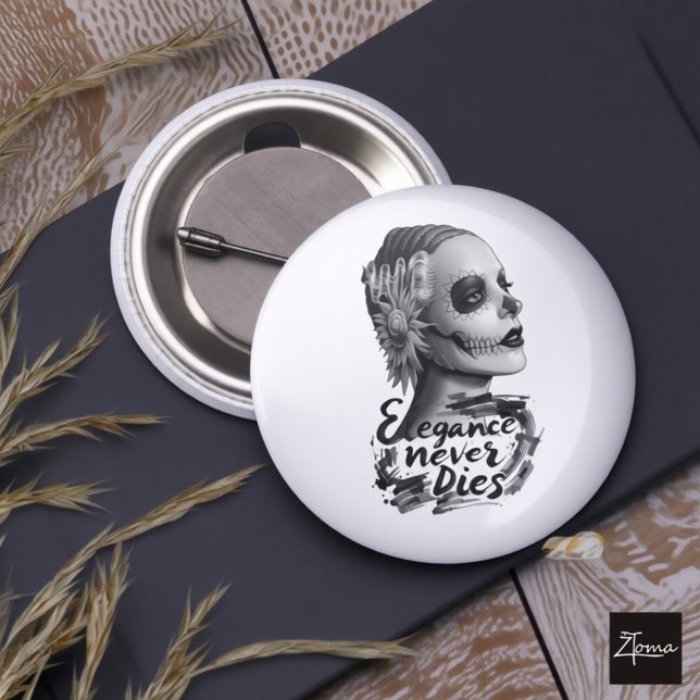 Monochrome Calavera Magnet (Von Creator hochgeladen)