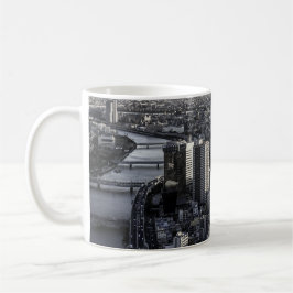 Monochrome City Vibes Kaffeetasse