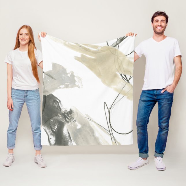 Monochrome Dynamik Fleecedecke (Beispiel)