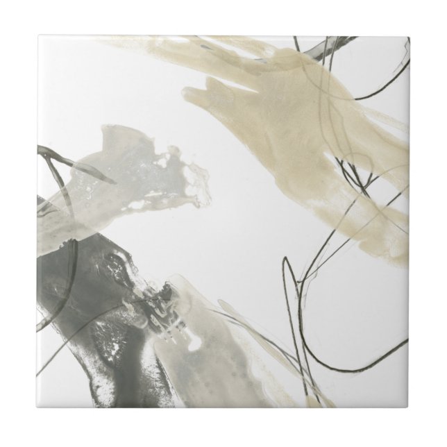 Monochrome Dynamik Fliese (Vorderseite)