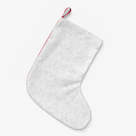 Monochrome Floral Pattern – Elegant Seamless Art Kleiner Weihnachtsstrumpf