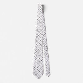 Monochrome Geometric Texture|Seamless Diamond Look Krawatte