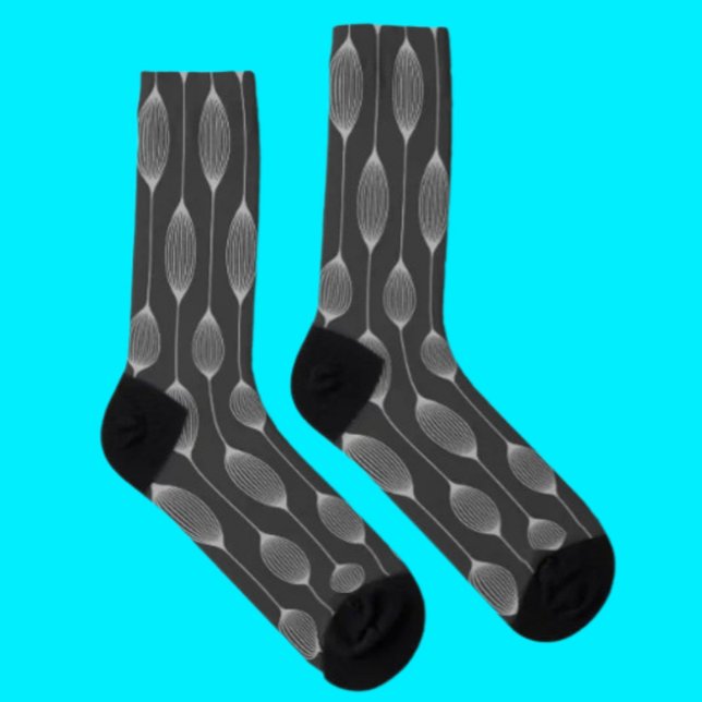 Monochrome Geometrie - Socken der Abstrakten Muste (Von Creator hochgeladen)