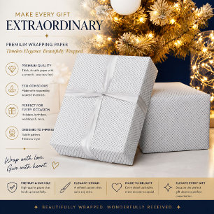 Monochrome geometrische Textur Nahtloser Diamant-L Geschenkpapier