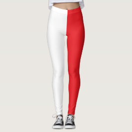 Monochrome Halbweiß Halbweiße Weihnachtszeit Leggings