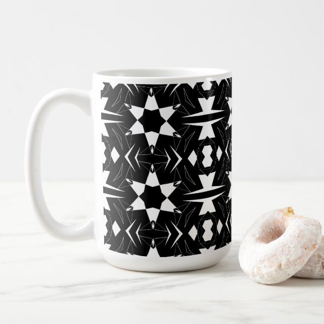 Monochrome Impuls Kaffeetasse (Mit Donut)