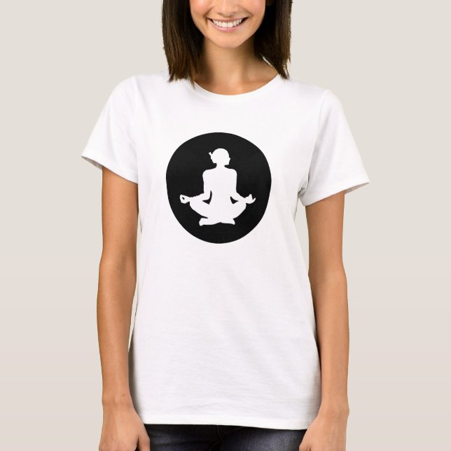 Monochrome Mediation T-Shirt (Vorderseite)