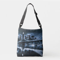 Monochrome New York Skyline Nightscape