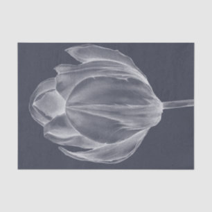 Monochrome Tulip I Seidenpapier