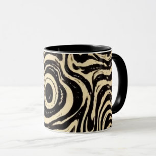 Monochrome-Vortex-Tasse Tasse