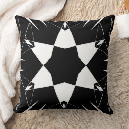 Monochromer Puls Kissen