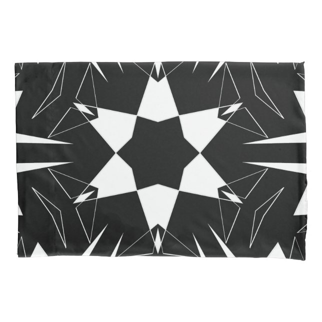Monochromer Puls Kissenbezug (Vorderseite)