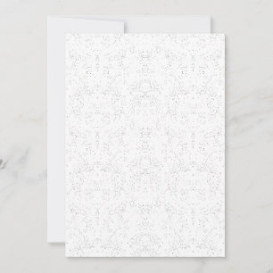 Monochromes Blumenmuster – Elegante nahtlose Kunst Einladung