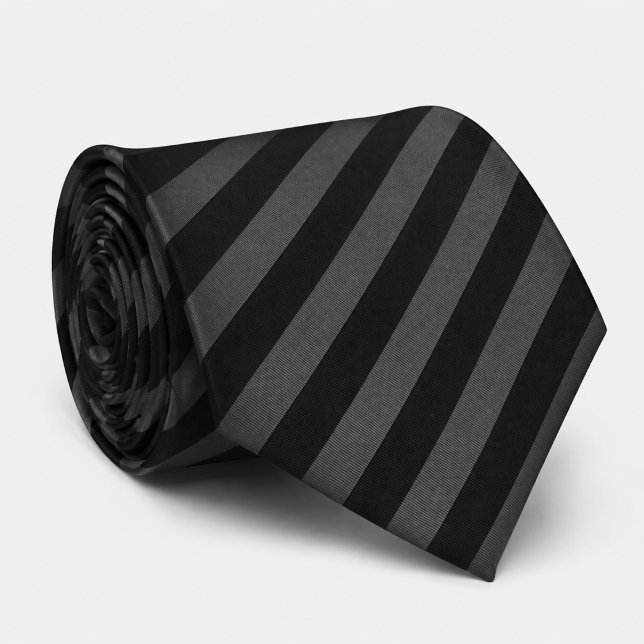 Monochromes Grau-Schwarz-Diagonal  Krawatte (Von Creator hochgeladen)