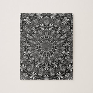 Monochromes Mandala