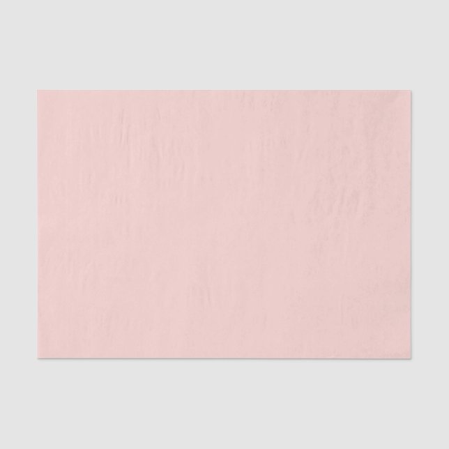 Monochromes modernes elegantes Rosa Seidenpapier (Vorderseite)