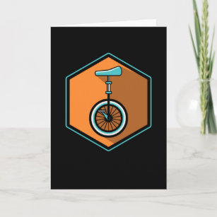 Monocycle Unicycle Circuit Extreme Cyclist Artist Karte