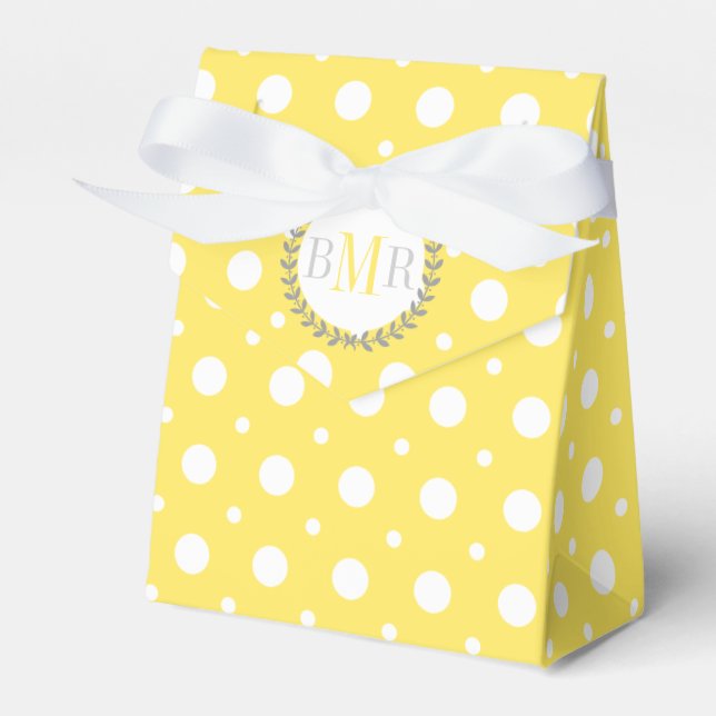 Monografische Hochzeit Geschenkschachtel (Vorderseite)