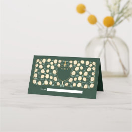 Monografische Hochzeit von Sword & Shield Platzkarte