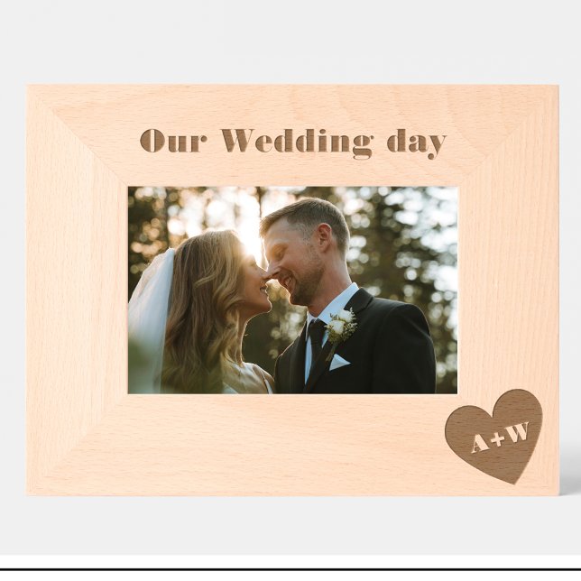 Monografisches Hochzeitssymbol Geätzte Rahmen (Von Creator hochgeladen)