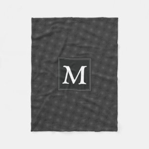 Monografisches Kreismuster Fleecedecke