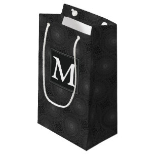 Monografisches Kreismuster Kleine Geschenktüte