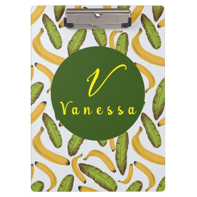 Monografisches Monographie-Skript für das tropisch Klemmbrett (Vorderseite)